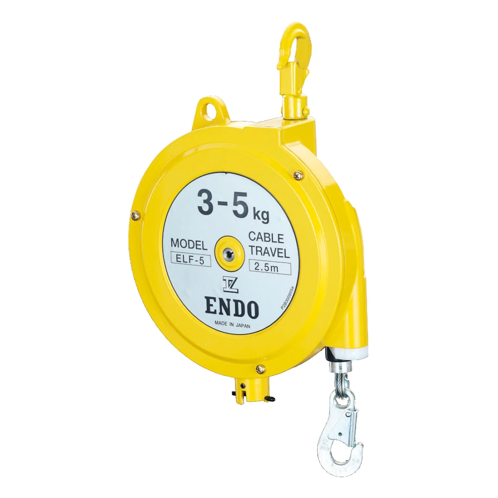 ENDO пружинен балансьор с дълъг ход (ELF-5), 3–5 kg