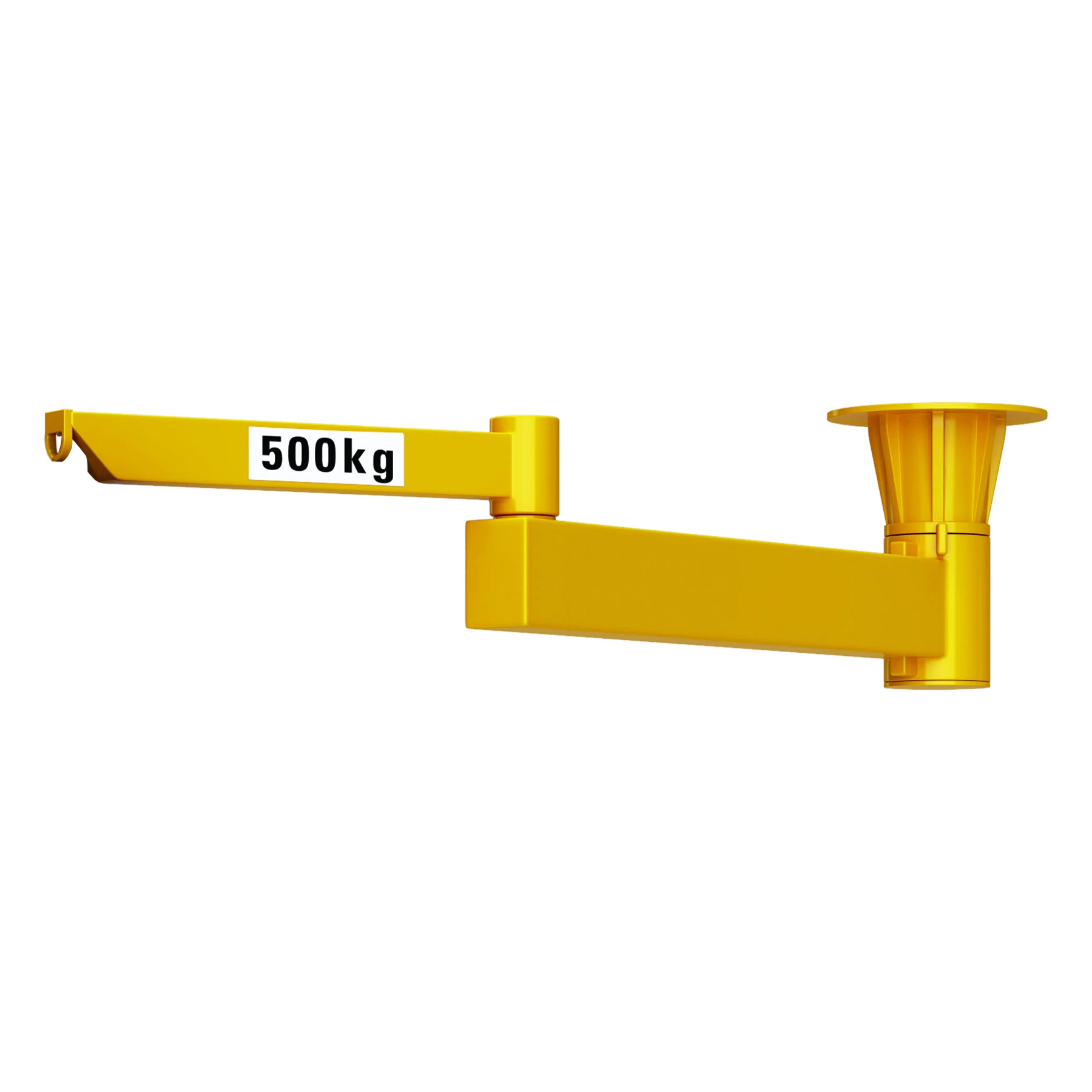 Окачен шарнирно-съчленен колонен конзолен кран (ZSD-PS), 50–1000 kg, 2–5 m